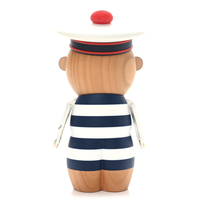 Louis Vuitton Wood Corian Gaston Doll Sailor Blue White 3 of 6