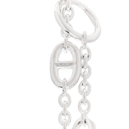 Hermes Sterling Silver Farandole Necklace 120 5 of 6
