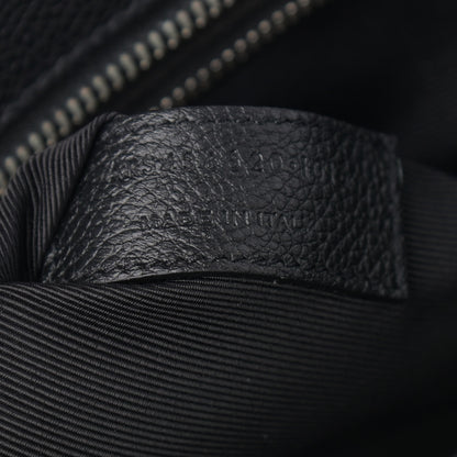 Saint Laurent Grained Calfskin Small Cabas Rive Gauche Black 7 of 12