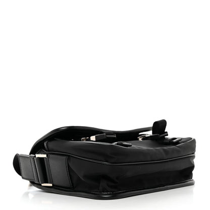 Prada Re-Nylon Saffiano Shoulder Bag Black 4 of 10