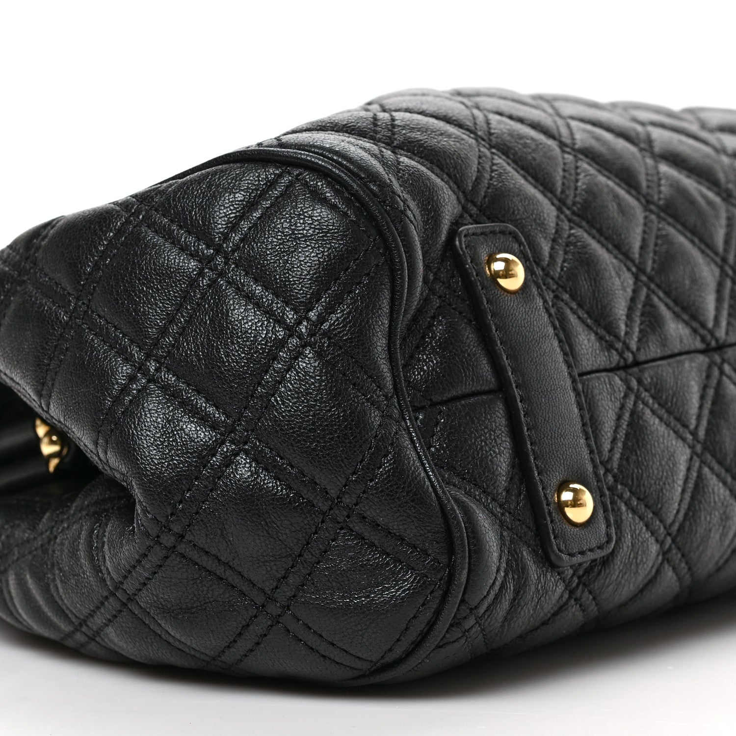 Marc Jacobs Calfskin Quilted Stam Black 6 of 7