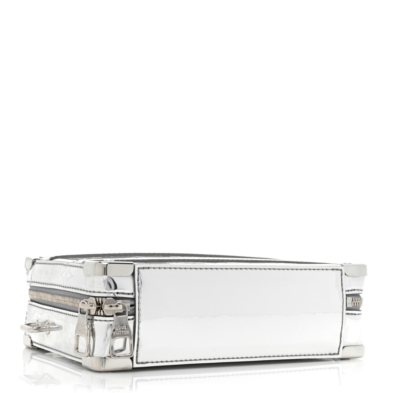 Louis Vuitton Monogram Mirror Handle Trunk Silver 4 of 8