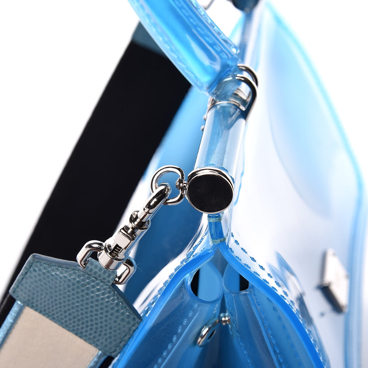 Rubber Semi Transparent Miss Sicily Satchel