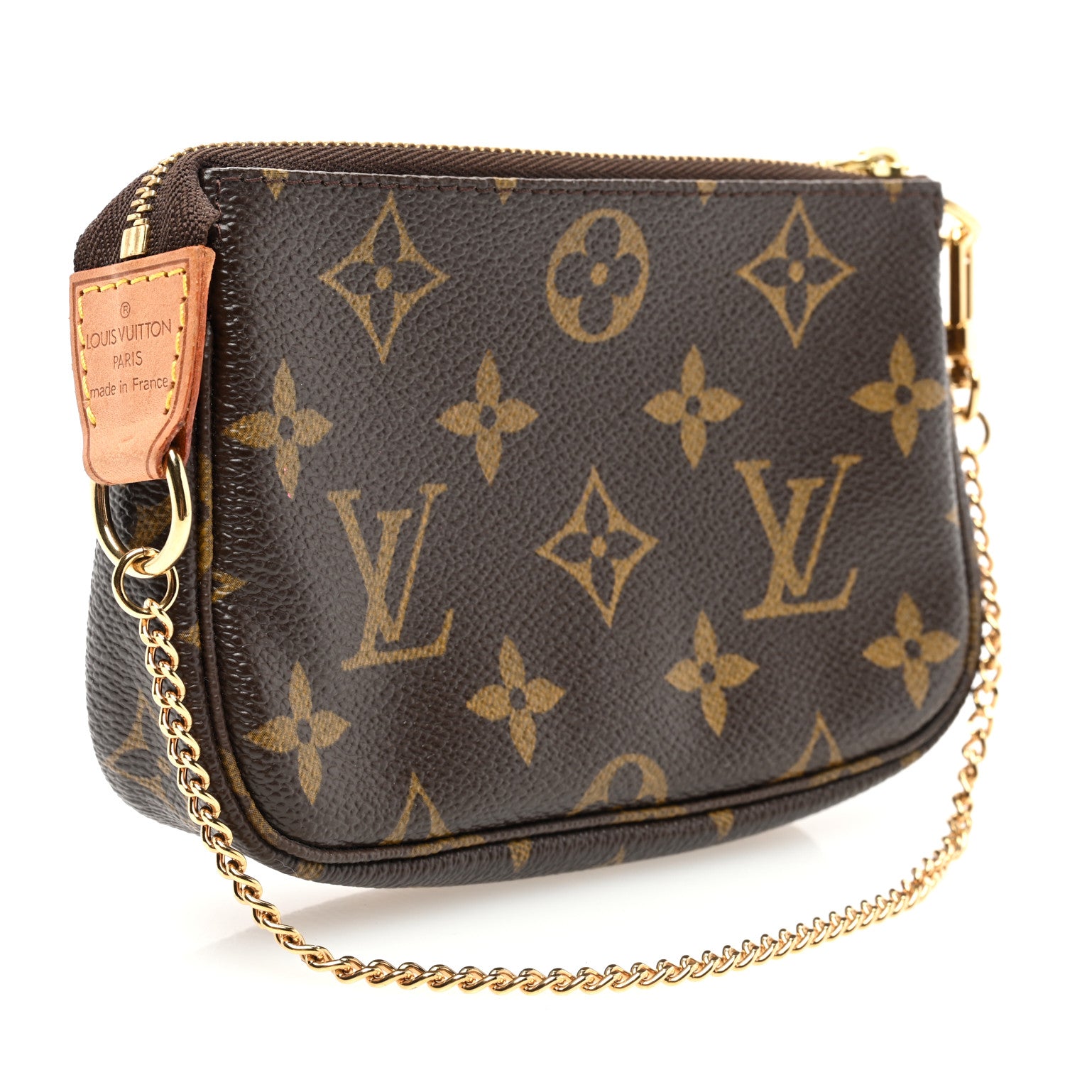 Louis Vuitton Monogram Complice Trunks and Bags Mini Pochette Accessories Beige 3 of 9