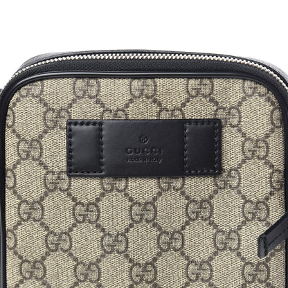 Gucci GG Supreme Monogram Web Belt Bag Black 11 of 11