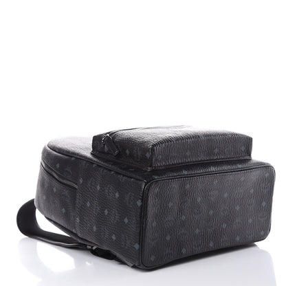 MCM Visetos Large Stark Backpack Black 4 of 9