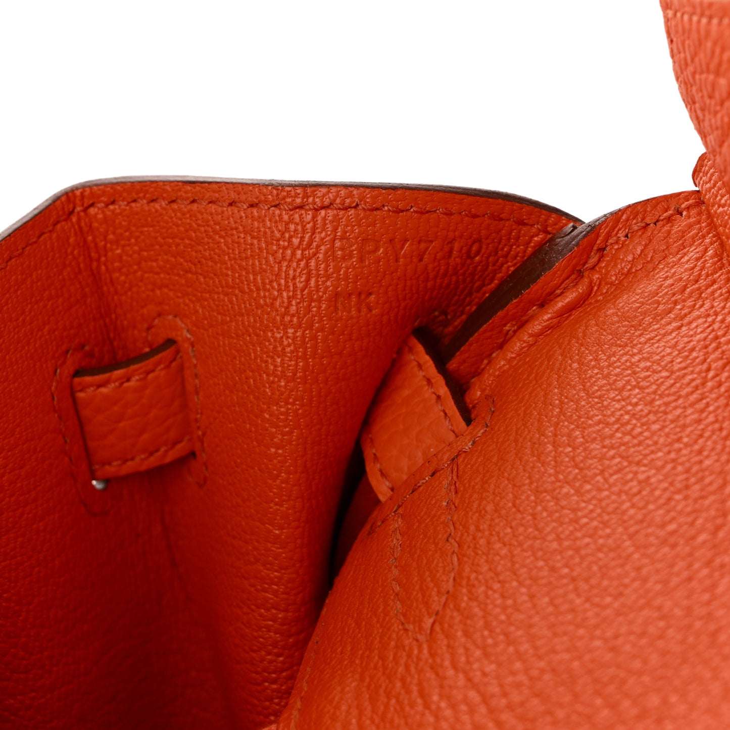 Togo Birkin 25 Orange Minium