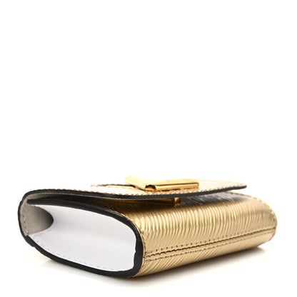 Louis Vuitton Epi Twist Card Case Gold Twisty White 4 of 8
