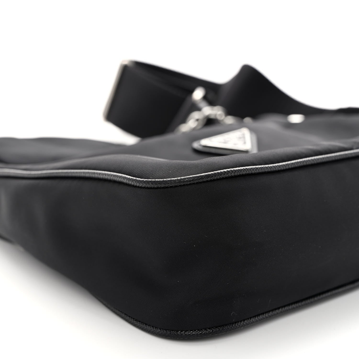 Prada Nylon Re-Edition 2005 Shoulder Bag Black 8 of 9
