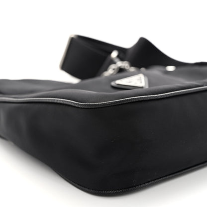 Prada Nylon Re-Edition 2005 Shoulder Bag Black 8 of 9