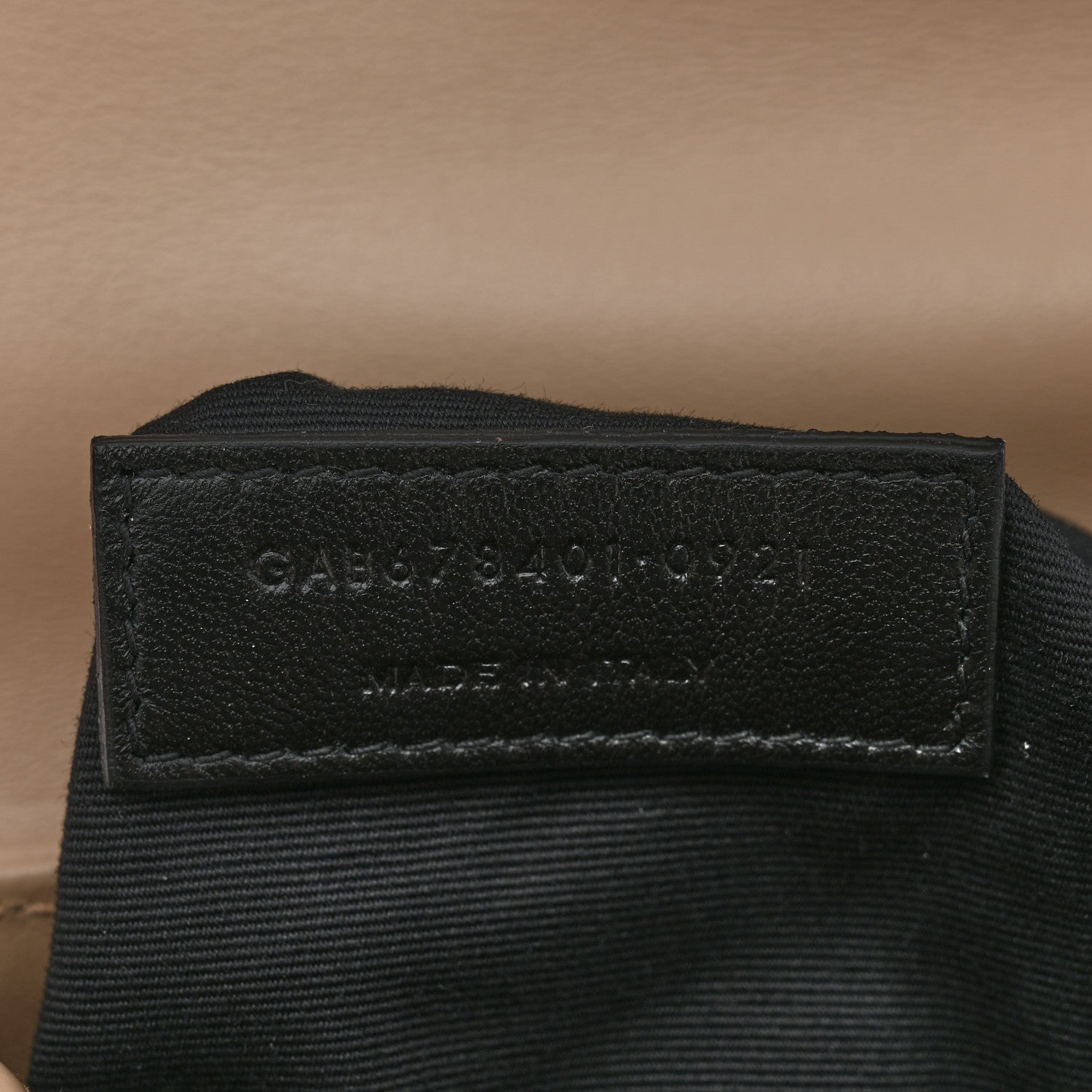 Saint Laurent Calfskin Y Quilted Monogram Toy Loulou Crossbody Bag Dark Beige 6 of 11