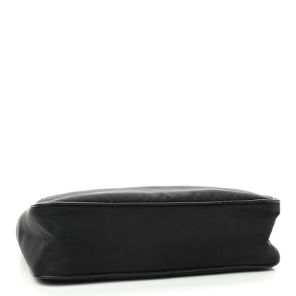 Prada Tessuto Nylon Saffiano Mini Re-Edition 2005 Bag Black 3 of 9