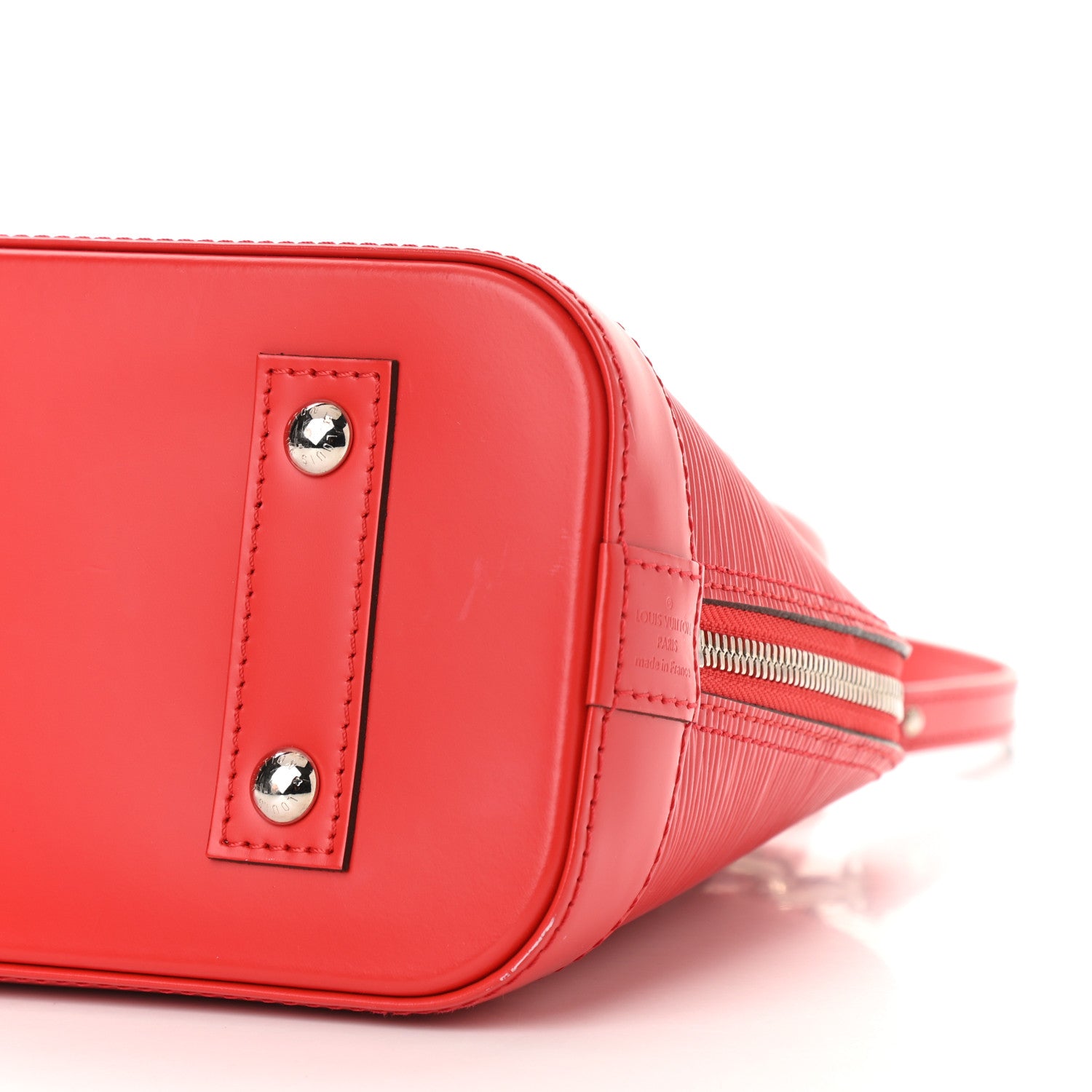 Louis Vuitton Epi Alma BB Coquelicot 9 of 11