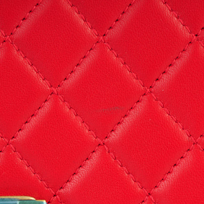 Chanel Lambskin Quilted Medium Boy Flap Red 4 of 10