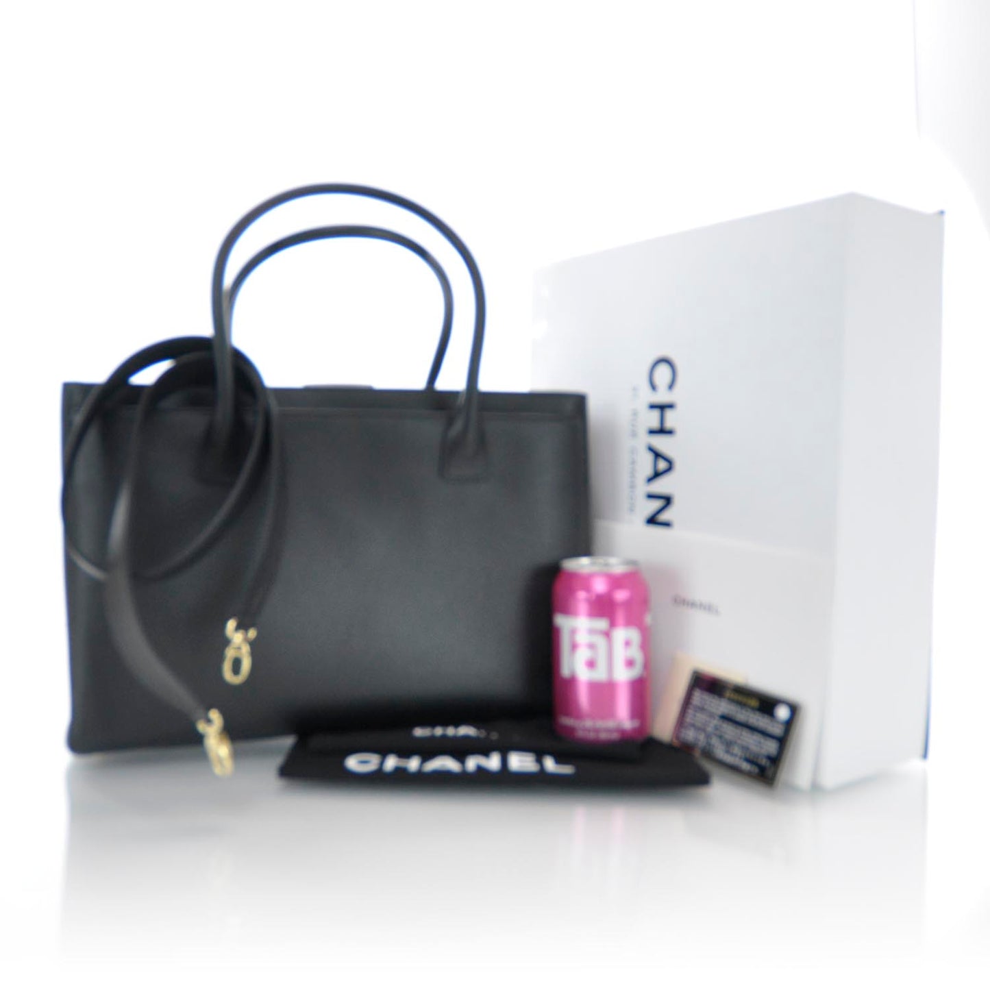 Caviar Cerf Executive Shopper Tote Black