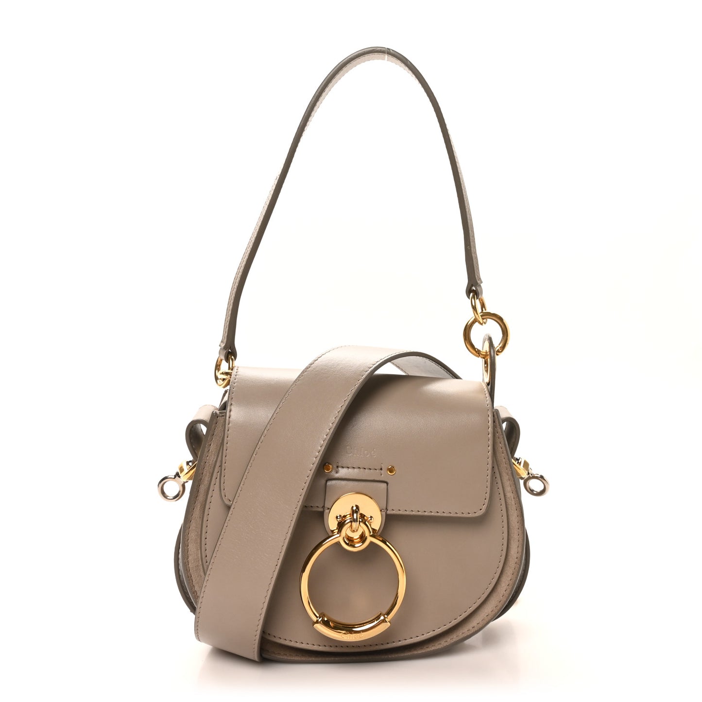 Calfskin Small Tess Bag Motty Grey