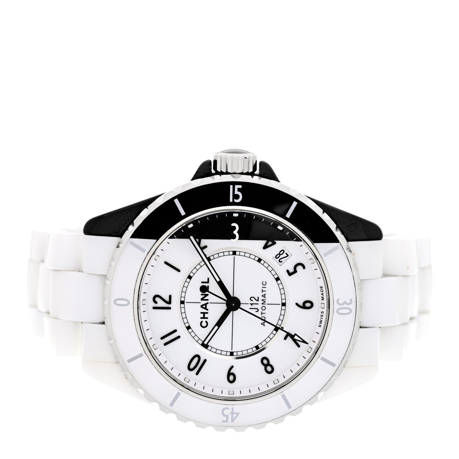 Chanel Stainless Steel Ceramic 38mm J12 Paradoxe Automatic Watch