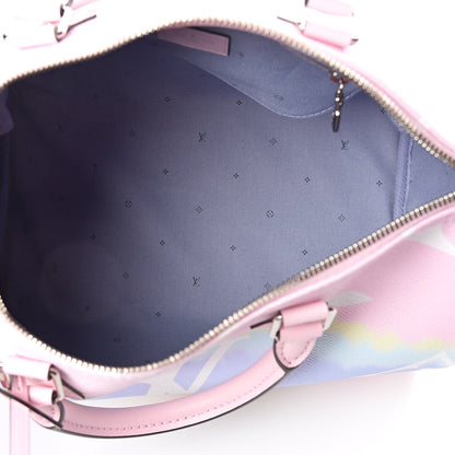 Louis Vuitton Monogram Escale Speedy Bandouliere 30 Pastel 5 of 10
