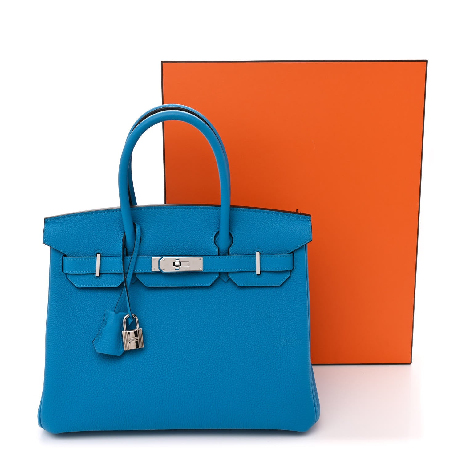 Hermes Togo Birkin 30 Bleu Zanzibar 11 of 11