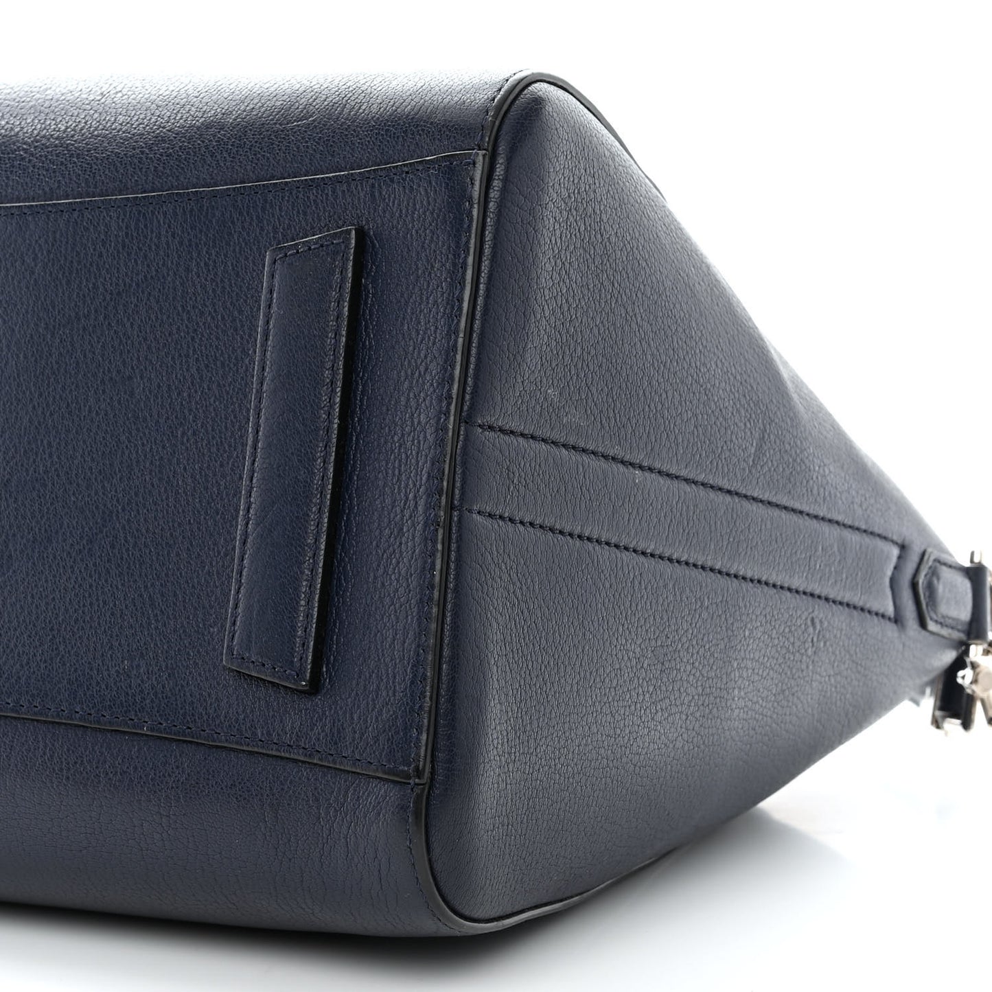 Sugar Goatskin Medium Antigona Navy