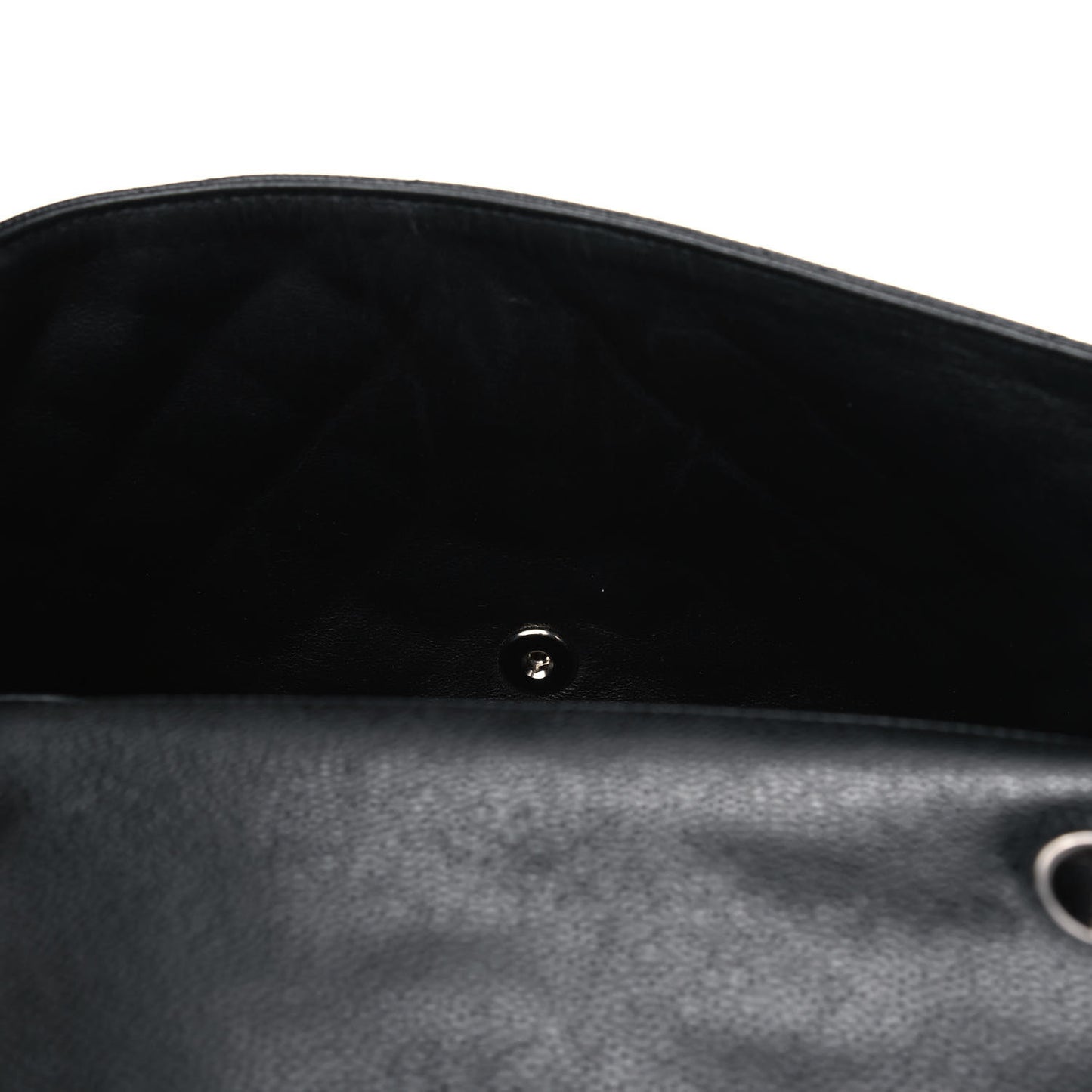 Caviar Quilted Jumbo Single Flap Black