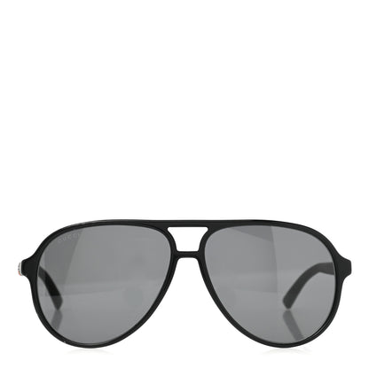 Gucci Acetate Web Aviator Sunglasses GG0423SA Black 3 of 7