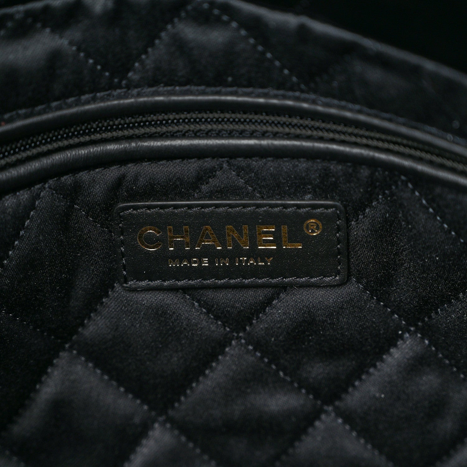 Chanel Shiny Calfskin Quilted Small Chanel 22 Black 7 of 11