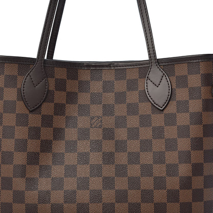Louis Vuitton Damier Ebene Neo Neverfull MM Rose Ballerine 13 of 13