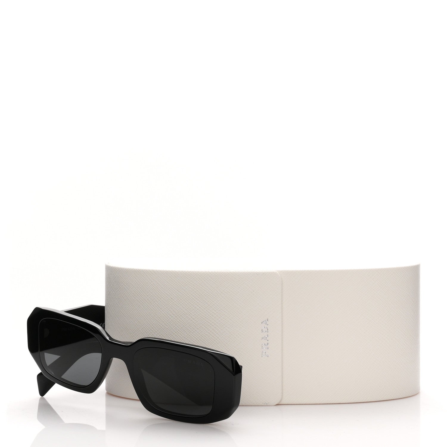 Prada Acetate Symbole Sunglasses SPR 17W Black 7 of 7