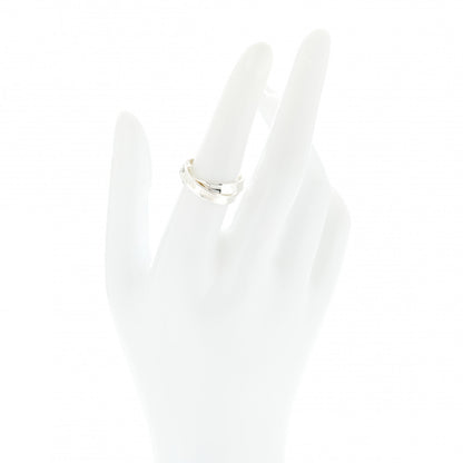 Tiffany Sterling Silver 1837 Interlocking Circles Ring 51 5.75 2 of 4
