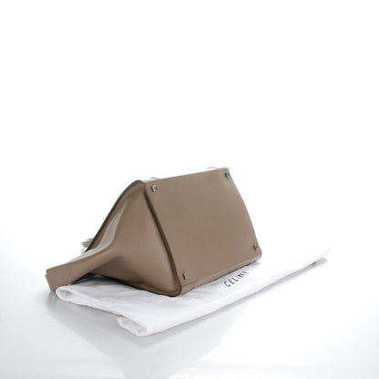 Celine Grained Calfskin Medium Phantom Luggage Taupe 4 of 8