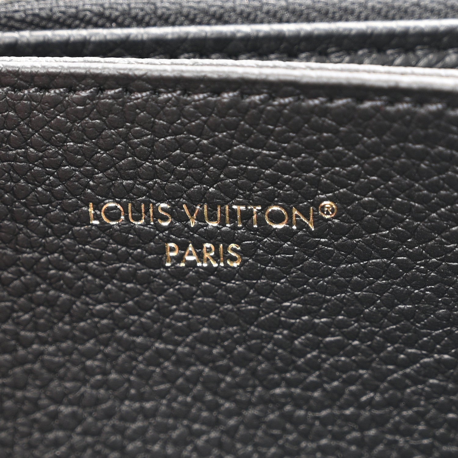 Louis Vuitton Empreinte Monogram Giant Zippy Wallet Black Beige 6 of 6