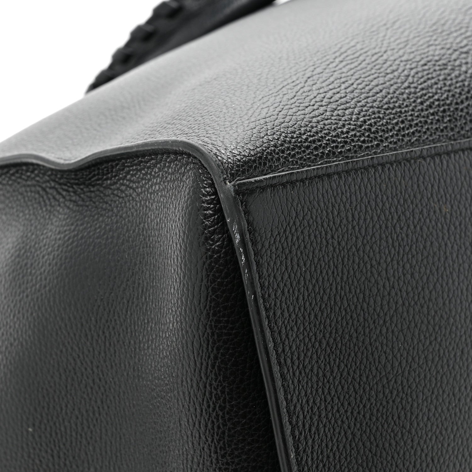 Balenciaga Grained Calfskin Neo Classic Black Hardware Large Top Handle Bag Black 16 of 21