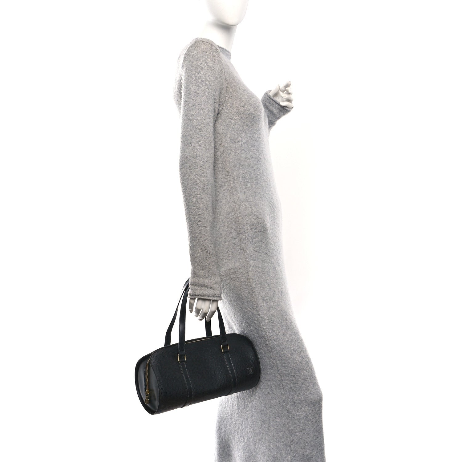 Louis Vuitton Epi Soufflot Black 2 of 11