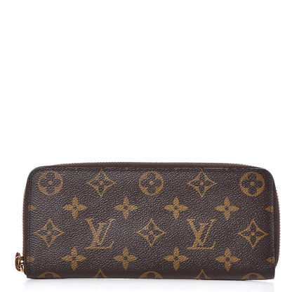 Louis Vuitton Monogram Clemence Wallet Fuchsia 1 of 10