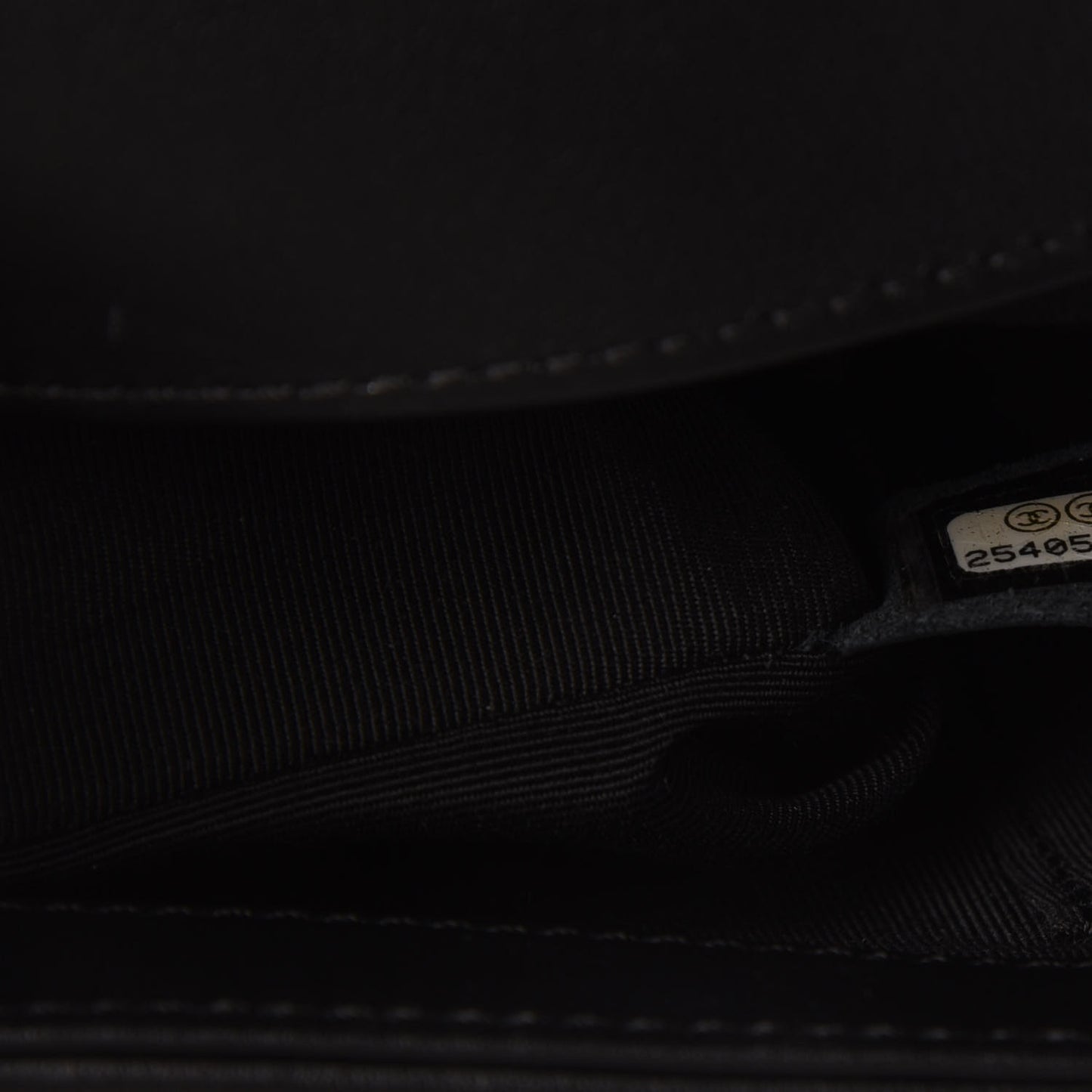 Calfskin Quilted Boy Clutch With Removable Chain So Black