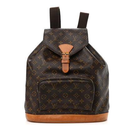 Louis Vuitton Monogram Montsouris GM Backpack 1 of 10