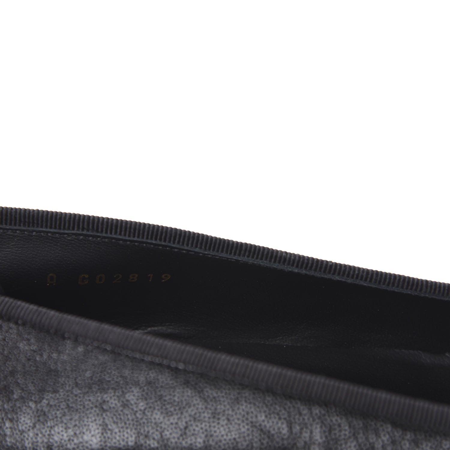 Chanel Caviar CC Cap Toe Ballerina Flats 38.5 Black 8 of 10