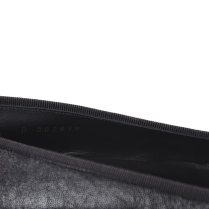 Chanel Caviar CC Cap Toe Ballerina Flats 38.5 Black 8 of 10