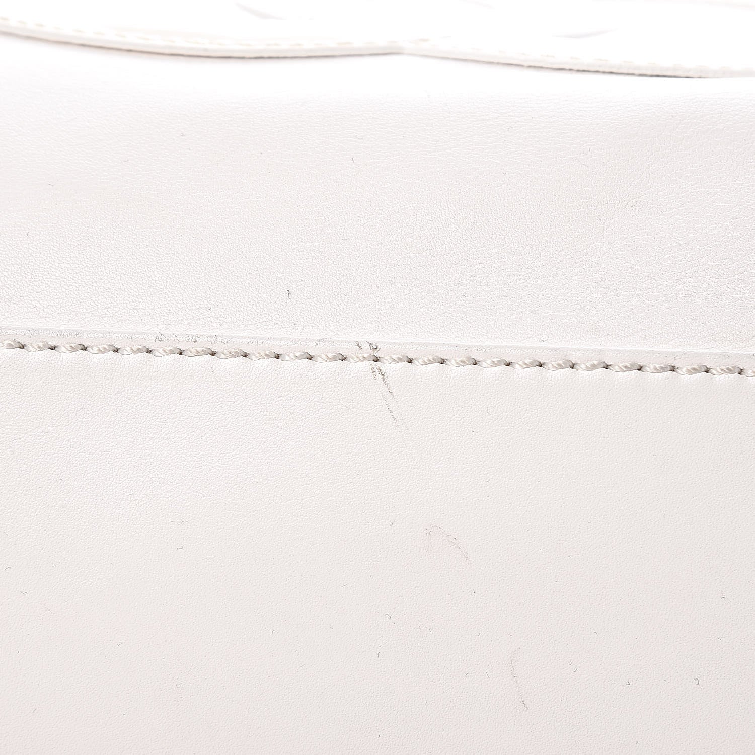 Chanel Calfskin Modern Chain Rhodoid East West Tote White 12 of 13
