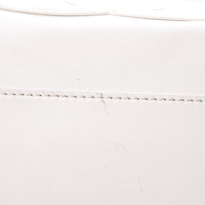 Chanel Calfskin Modern Chain Rhodoid East West Tote White 12 of 13