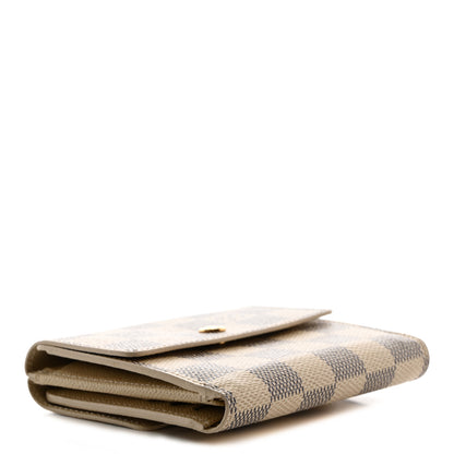 Louis Vuitton Damier Azur Elise Wallet 4 of 8