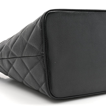 Chanel Caviar Quilted Medallion Tote Black 10 of 12
