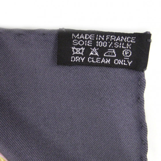 Silk Le Timbalier Scarf 90 Violet