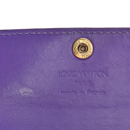 Louis Vuitton Vernis Elise Wallet Purple 6 of 7