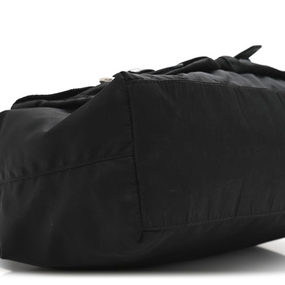 Prada Nylon Vela Drawstring Shopping Tote Black 8 of 12