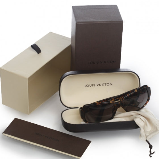 Tortoise Obsession Carre Landscape Sunglasses