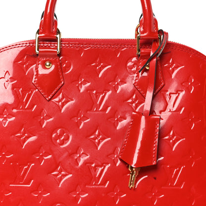 Louis Vuitton Vernis Alma PM Pomme D'Amour 7 of 10