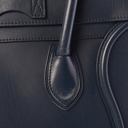 Celine Smooth Calfskin Mini Luggage Deepsea 12 of 14