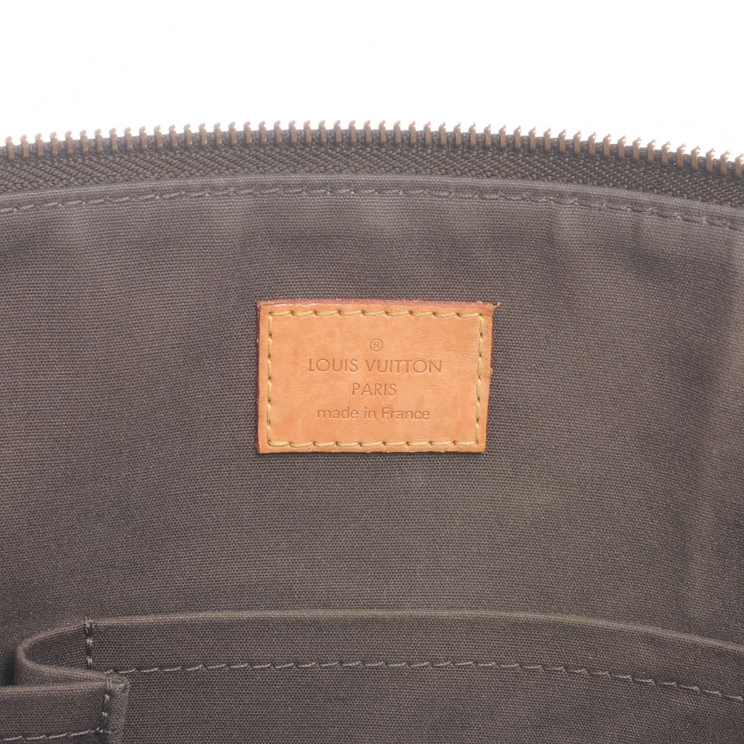 Louis Vuitton Vernis Bellevue GM Vert Bronze 6 of 7